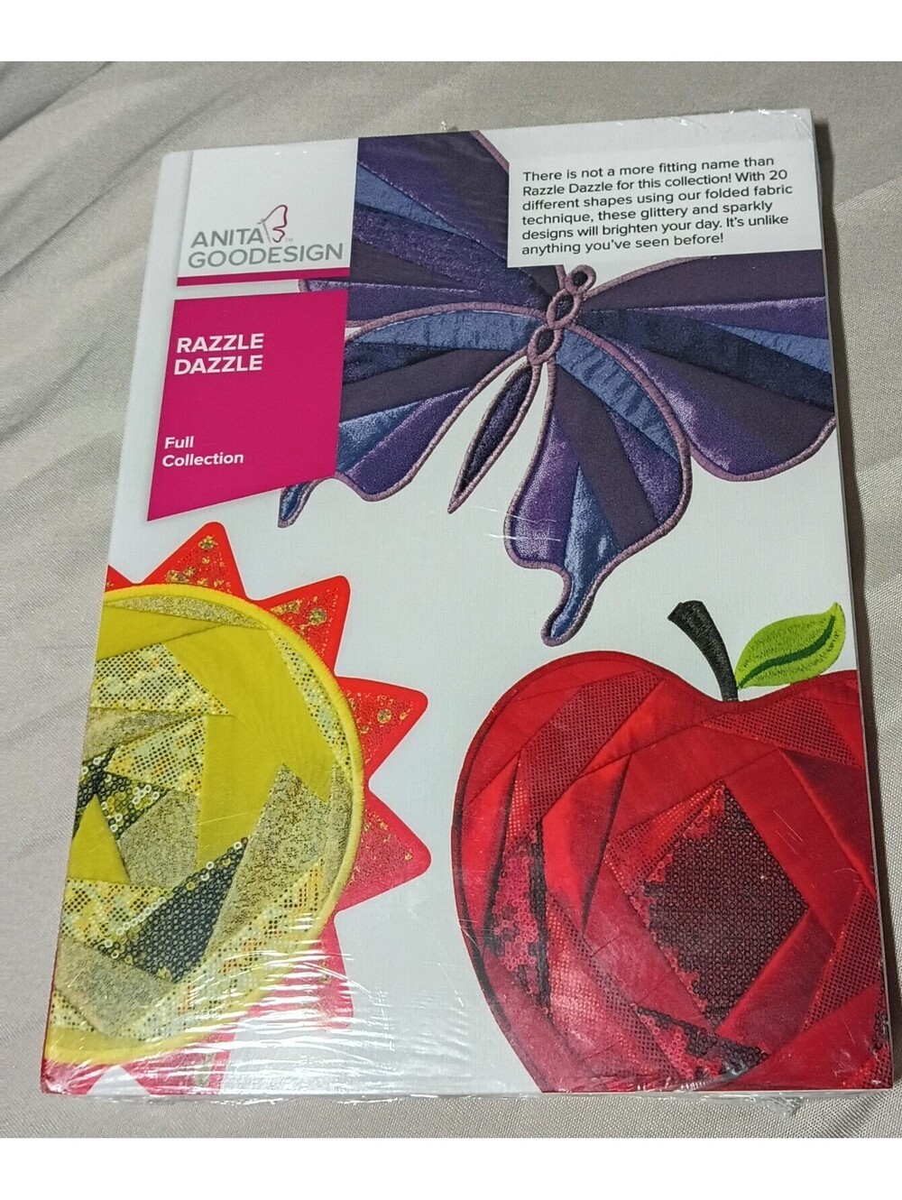 Anita Goodesign Razzle Dazzle Embroidery Machine Pattern CD Full Collection